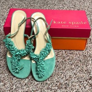 LIKE NEW Kate Spade T-strap sandals! Size 6!